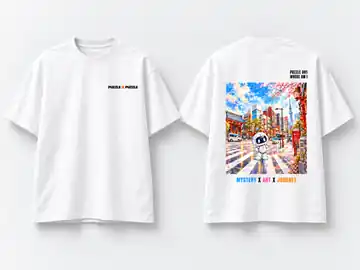 PUZZLE 001 限量 T-shirt 正反面